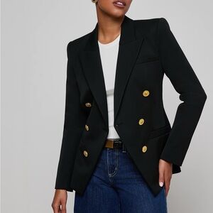 L'AGENCE Kyomi Double-Breasted Blazer black new nvr worn! Won’t leave up long!